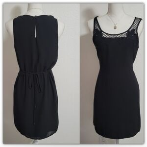 Naked Zebra sinched waist with tie back size medium